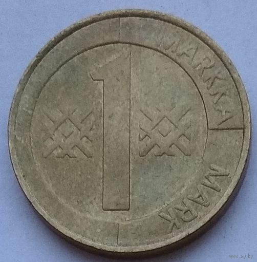 Финляндия 1 марка 1994 г.