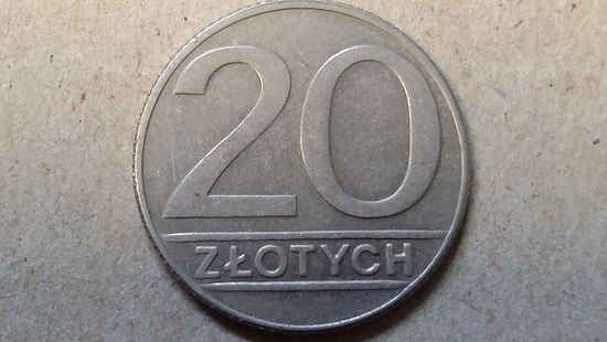 20 злотых 1989