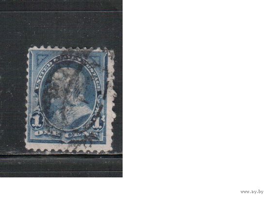 США-1894, (Мих.89), гаш.   , Стандарт, Президенты, Франклин
