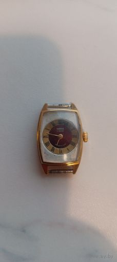 Часы Чайка, позолото Au10, рабочие