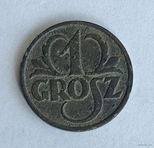 1 грош 1925  Польша Rzeczpospolita Polska 1 grosz 1925