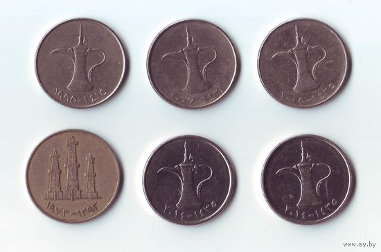 Монеты Эмираты.