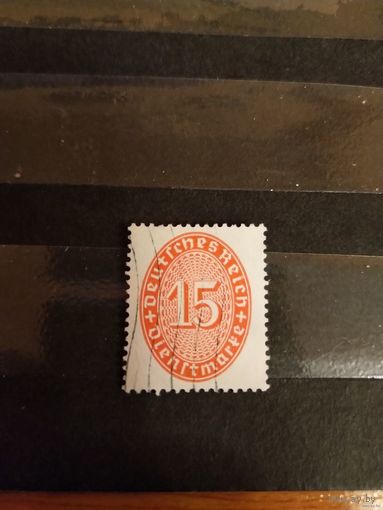 1927 Германия Рейх служебная (1-5)