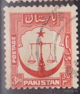 Герб звезда и полумесяц Пакистан 1948 год  лот 6