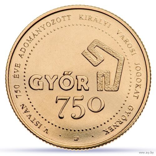 Венгрия 750 форинтов 2021 года. Состояние UNC!