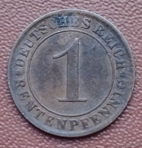 Германия 1 рейхспфенниг, 1924-1936