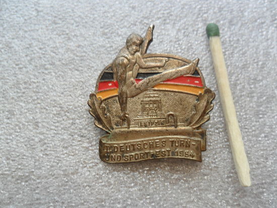 ГДР, спортивные игры в Лейпциге 1954г