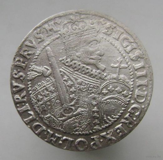 Орт (18 грошей) 1623 года , отличное коллекционное состояние , с 1 рубля !!!