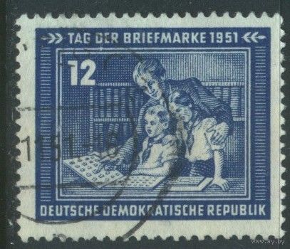 ГЕРМАНИЯ, ГДР - 1951 [Mi. 295] Гашеная (DDR02)