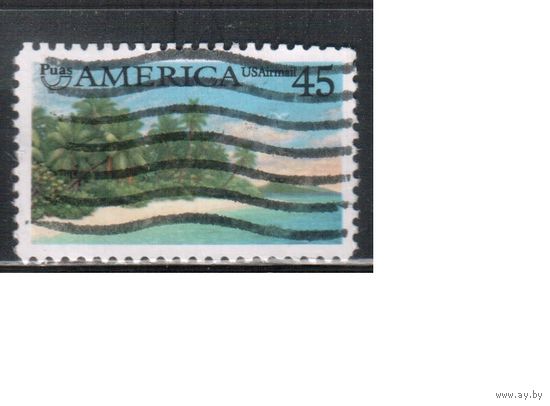 США-1990, (Мих.2112),   гаш. , Америка,  Карибы