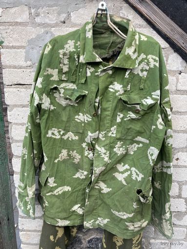 ХБ куртка масхалата БЕРЁЗКА БУ ( без штампа примерно 50/4)