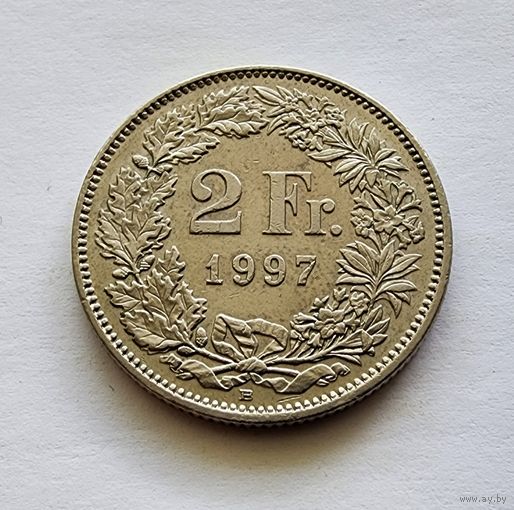 Швейцария 2 франка, 1997
