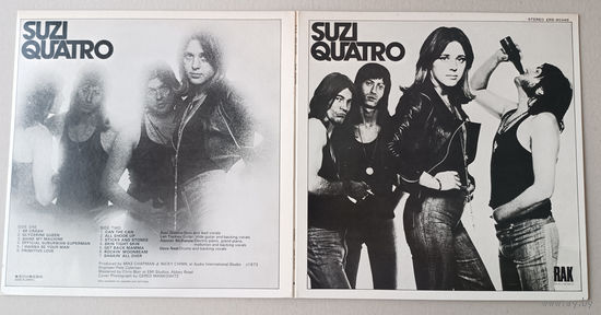 Suzi Quatro - Suzi Quatro (JAPAN 1973 винил LP)