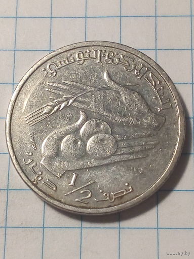 1.2 динар Тунис 2013 год.