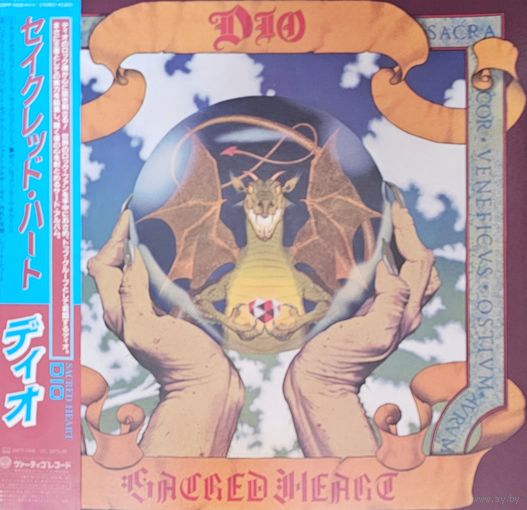 Dio. Sacred Heart (FIRST PRESSING) OBI