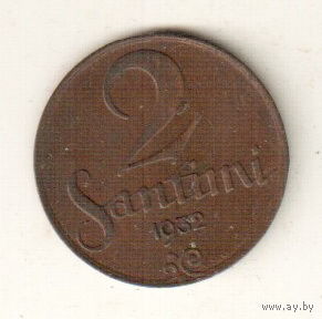 Латвия 2 сантим 1932