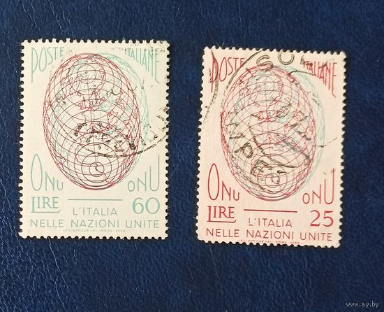 Италия в ООН 1956