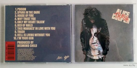 ALICE COOPER - Trash (аудио CD USA 1989)