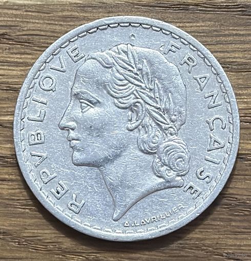 5 Франков Франция 1949г.