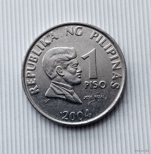 1 писо 2004 года Филиппины. Республика Филиппины.