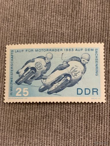 ГДР 1963. Мотогонки