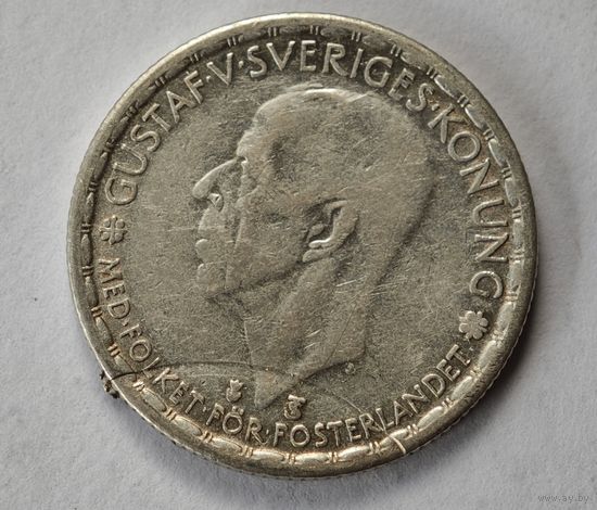 1950 год Швеция крона   серебро