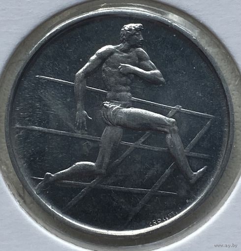 Сан-Марино 5 лир 1980 г. XXII летние Олимпийские Игры, Москва 1980. В холдере