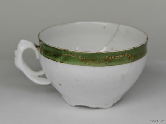 Форфоровая Чашка Кружка. Фабрика Гарднер. Москва Антиквариат Как есть. С Рубля