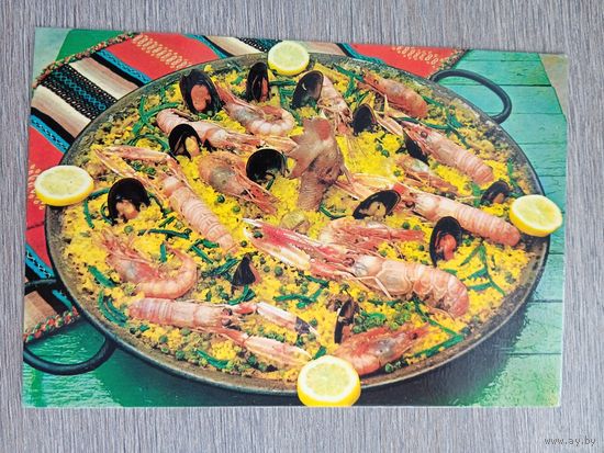 Этнография. Испания. Паэлья, национальное блюдо Валенсии