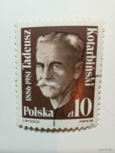 Польша 1986. 100-летие со дня рождения Тадеуша Котарбинского. Полная серия