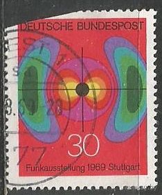 ФРГ. Выставка радио и телевидения. Штутгарт. 1969г. Mi#599.