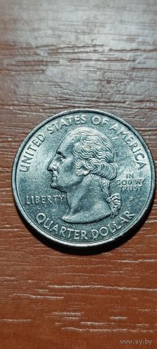 США Штаты и территории 25 центов (квотер) Коннектикут 1999