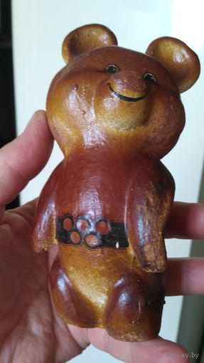 Статуэтка старая. Мишка олимпийский.
