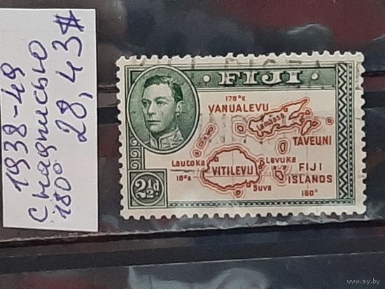 ФИДЖИ 1938-49г. Гаш.