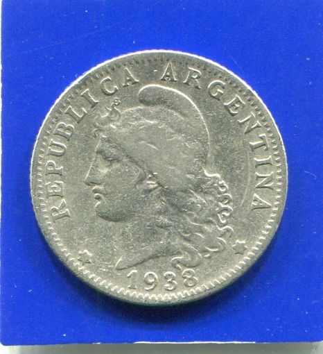 Аргентина 20 сентаво 1938