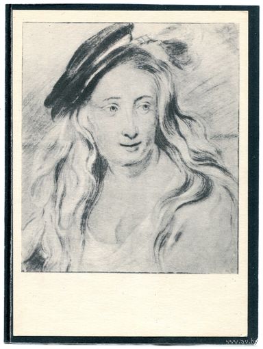 Якоб Иорданс. Женский портрет. Изд.1959