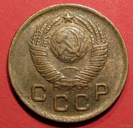 1 копейка 1949 бронза AU Ф.105 No50