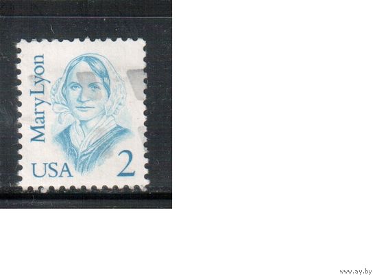 США-1987, (Мих.1869), гаш., Стандарт, Личности, Педагог (одиночка)
