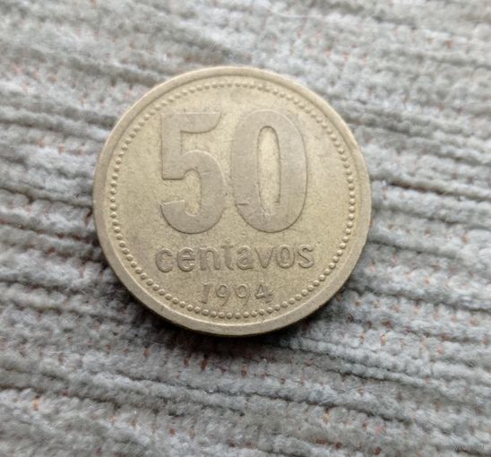 Werty71 Аргентина 50 сентаво 1994