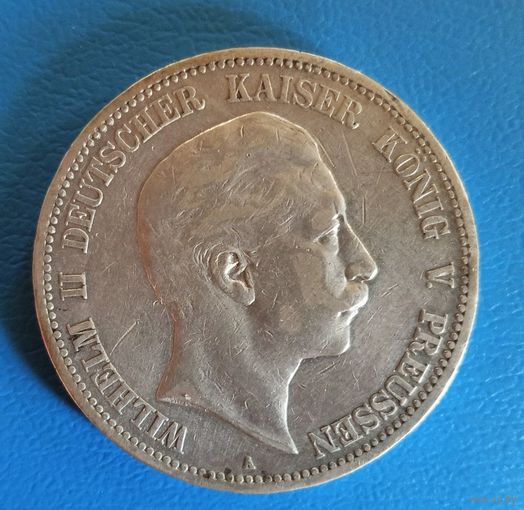 5 марок 1902 Пруссия Вильгельм