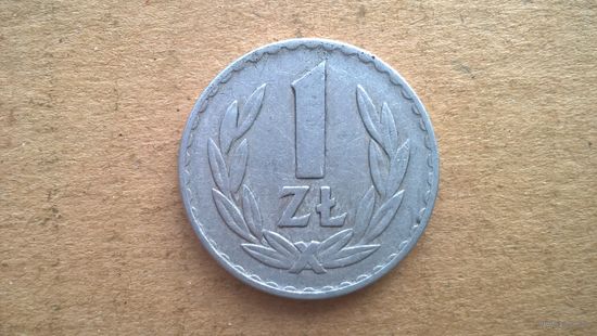 Польша 1 злотый, 1974г. (D-32)