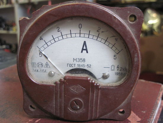 Миллиамперметр М358.