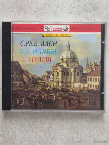 BACH  HANDEL  VIVALDI   Cd-disc 1989 Варшава. С 1 рубля, Без мин.цены.