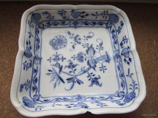 Meissen . Мейсен . Конфетница . Салатница . Луковый . Луковичный узор