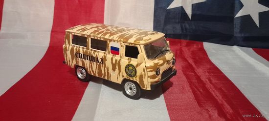 Машинка autotime collection  УАЗ-39625 Буханка 1:43