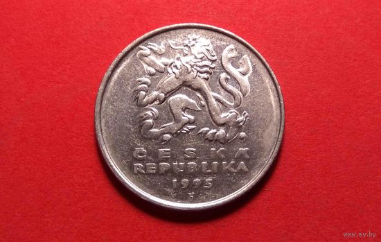 5 крон 1995. Чехия.
