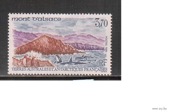 Французские Антарктические Территории-1995(Мих.335) , ** , Морская Фауна,(одиночка)