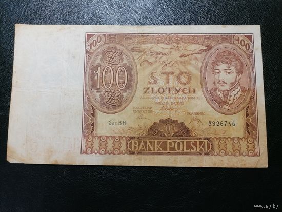 Польша 100 злотых 1934
