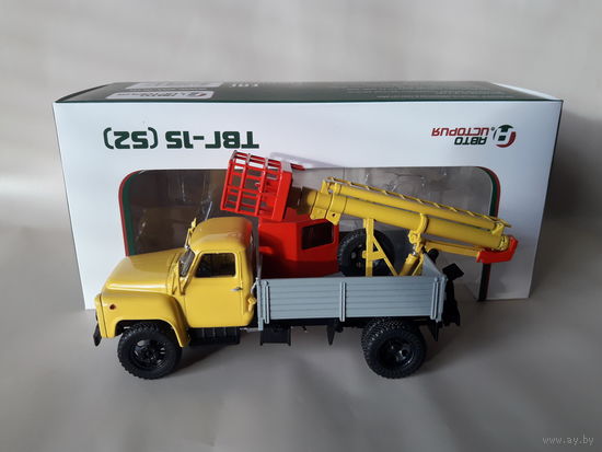 ГАЗ-52 ТВГ-15 (52) Автоистория 1:43 Обмен возможен АИСТ телескопическая вышка