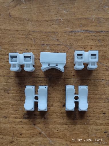 Колодка клеммная пружинная СМК-2Р, 5 шт с 1 рубля